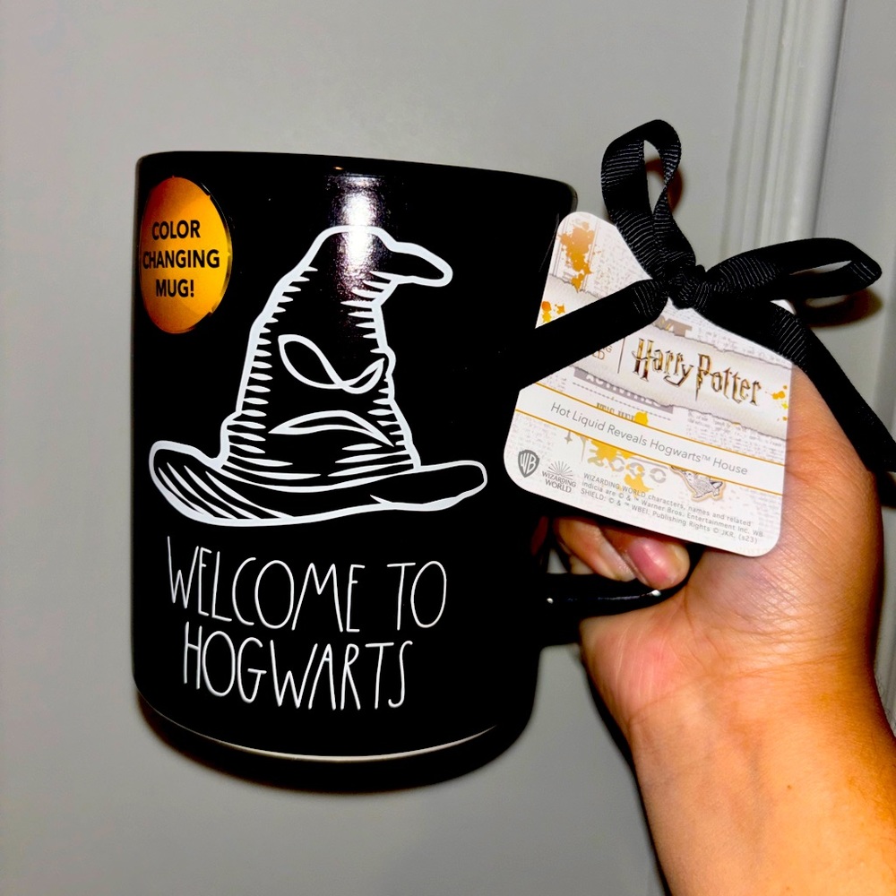 NWT! RAE DUNN X HOGWARTS COLOR CHANGING MUG HARRY POTTER